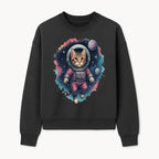 Astronaut Cat Illustration - Cute Space Kitten Art Print, Galactic Decor, Cosmic Cat Artwork for Animal Lovers and Space Enthusiasts - Sweatshirt 1758273112940.jpg