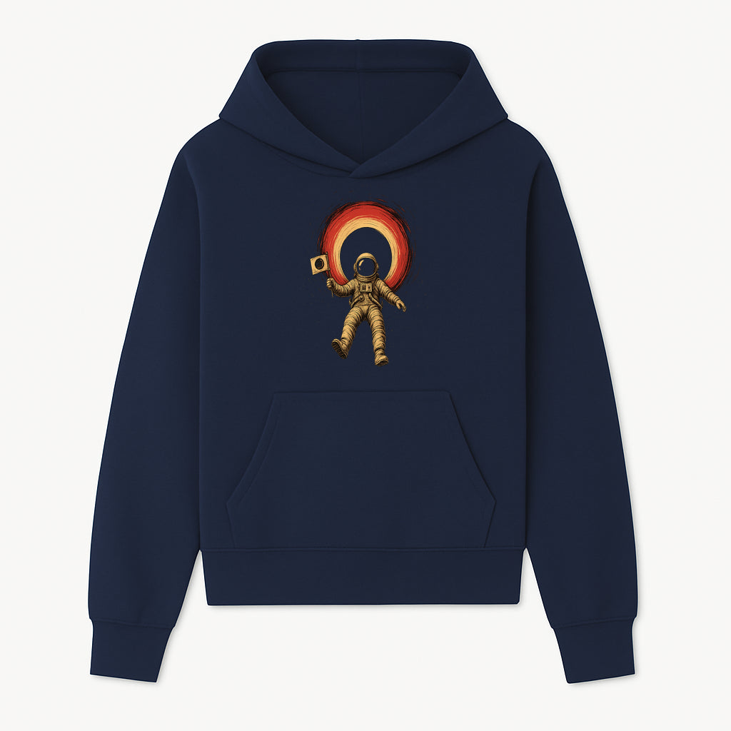 Astronaut in Space with Flag Graphic T-Shirt, Cosmic Adventure Design, Space Exploration Art, Unisex Tee for Sci-Fi Fans, Gift Idea - Hoodie 1758273112955.jpg