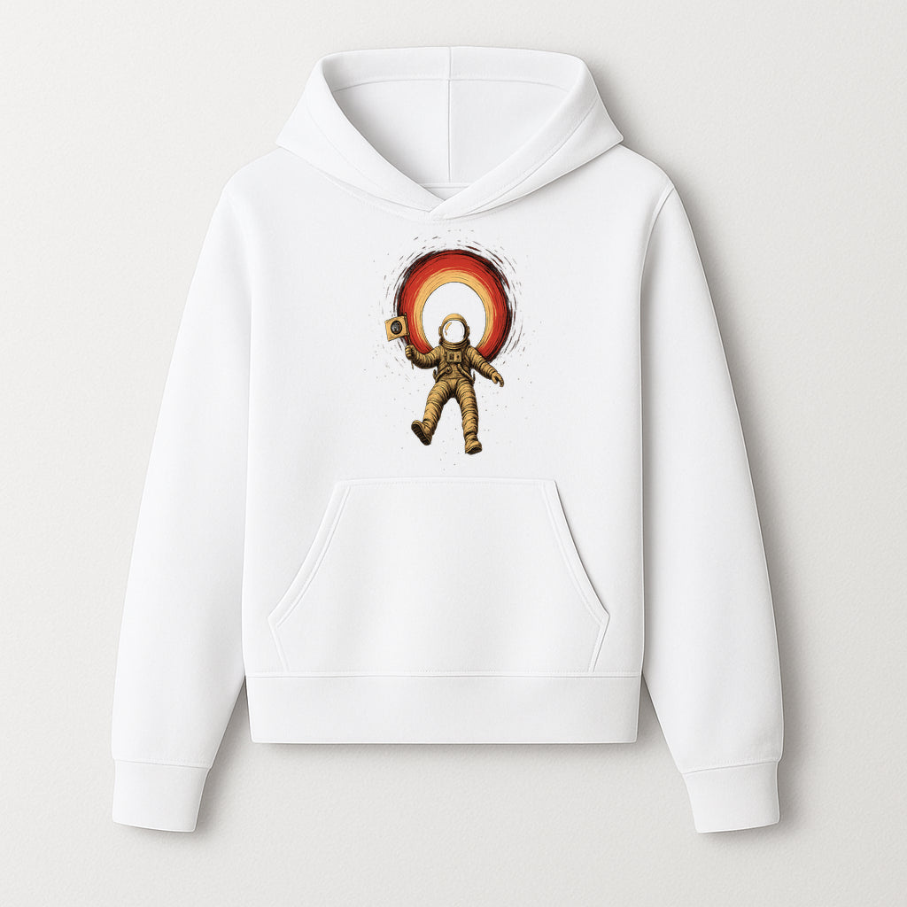Astronaut in Space with Flag Graphic T-Shirt, Cosmic Adventure Design, Space Exploration Art, Unisex Tee for Sci-Fi Fans, Gift Idea - Hoodie 1758273113401.jpg