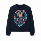 Astronaut Cat Illustration - Cute Space Kitten Art Print, Galactic Decor, Cosmic Cat Artwork for Animal Lovers and Space Enthusiasts - Sweatshirt 1758273113794.jpg
