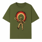 Astronaut in Space with Flag Graphic T-Shirt, Cosmic Adventure Design, Space Exploration Art, Unisex Tee for Sci-Fi Fans, Gift Idea - T-shirt 1758273115317.jpg