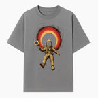 Astronaut in Space with Flag Graphic T-Shirt, Cosmic Adventure Design, Space Exploration Art, Unisex Tee for Sci-Fi Fans, Gift Idea - T-shirt 1758273115462.jpg