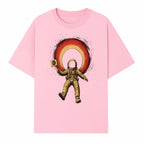 Astronaut in Space with Flag Graphic T-Shirt, Cosmic Adventure Design, Space Exploration Art, Unisex Tee for Sci-Fi Fans, Gift Idea - T-shirt 1758273115781.jpg