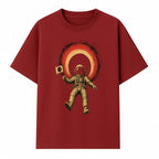 Astronaut in Space with Flag Graphic T-Shirt, Cosmic Adventure Design, Space Exploration Art, Unisex Tee for Sci-Fi Fans, Gift Idea - T-shirt 1758273115965.jpg