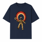 Astronaut in Space with Flag Graphic T-Shirt, Cosmic Adventure Design, Space Exploration Art, Unisex Tee for Sci-Fi Fans, Gift Idea - T-shirt 1758273116097.jpg