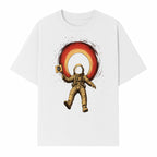 Astronaut in Space with Flag Graphic T-Shirt, Cosmic Adventure Design, Space Exploration Art, Unisex Tee for Sci-Fi Fans, Gift Idea - T-shirt 1758273116590.jpg