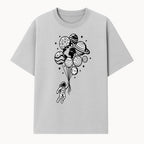 Astronaut Holding Planet Balloons Graphic T-Shirt | Space Adventure Design | Galaxy-Themed Apparel for Kids and Adults - T-shirt 1758273116739.jpg
