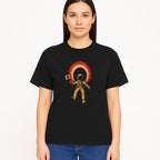 Astronaut in Space with Flag Graphic T-Shirt, Cosmic Adventure Design, Space Exploration Art, Unisex Tee for Sci-Fi Fans, Gift Idea - T-shirt 1758273117850.jpg