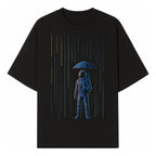 Abstract Astronaut Art Print with Umbrella, Cosmic Rain Theme, Space Decor for Home or Office, Unique Astronaut Wall Artwork - T-shirt 1758273122417.jpg