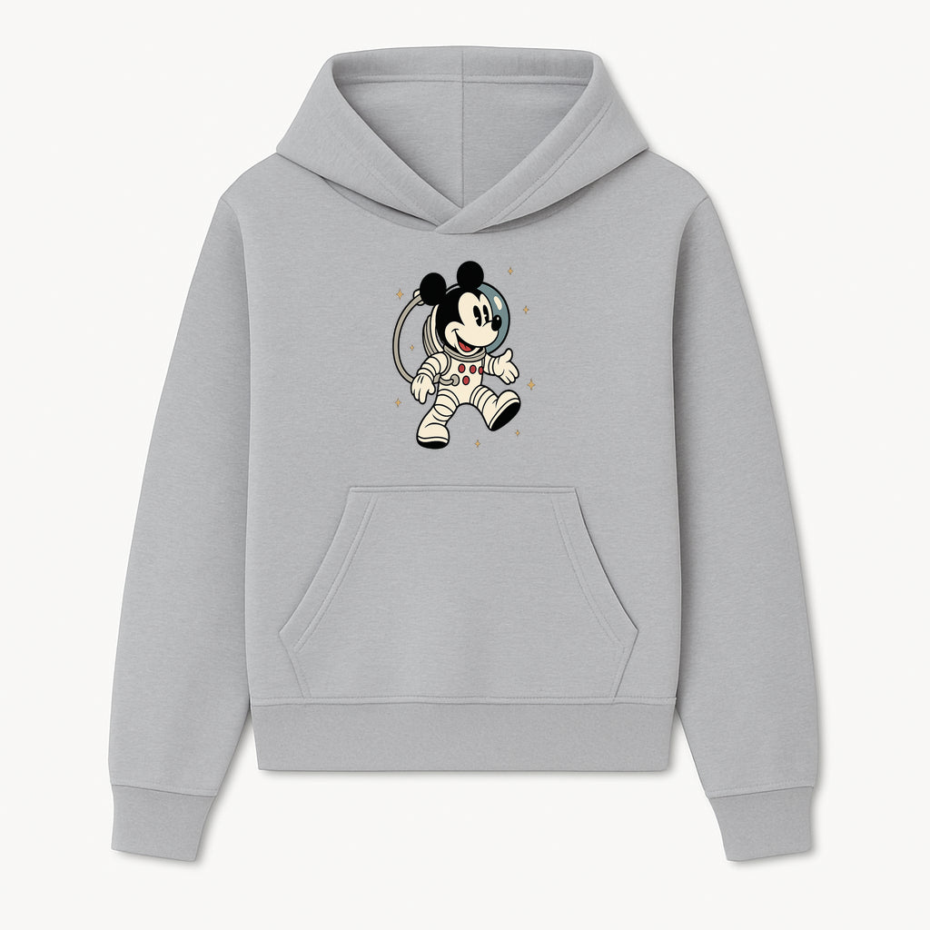 Astronaut Mickey Mouse T-Shirt, Cosmic Disney Apparel, Cute Space Adventure Design, Kid's & Adult Sizes Available - Hoodie 1758273123030.jpg