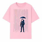 Abstract Astronaut Art Print with Umbrella, Cosmic Rain Theme, Space Decor for Home or Office, Unique Astronaut Wall Artwork - T-shirt 1758273123106.jpg