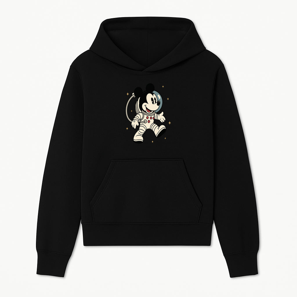 Astronaut Mickey Mouse T-Shirt, Cosmic Disney Apparel, Cute Space Adventure Design, Kid's & Adult Sizes Available - Hoodie 1758273123180.jpg