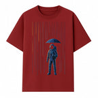 Abstract Astronaut Art Print with Umbrella, Cosmic Rain Theme, Space Decor for Home or Office, Unique Astronaut Wall Artwork - T-shirt 1758273123236.jpg
