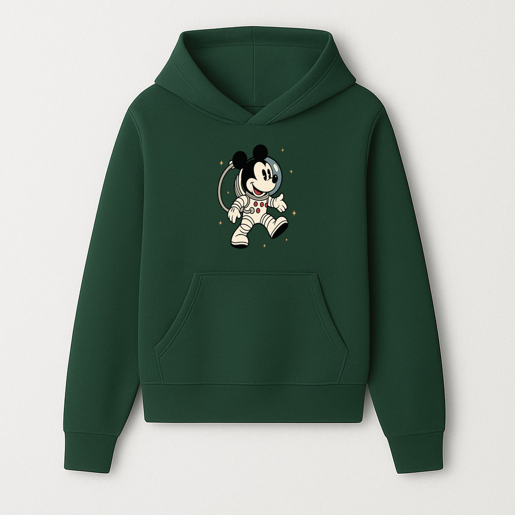 Astronaut Mickey Mouse T-Shirt, Cosmic Disney Apparel, Cute Space Adventure Design, Kid's & Adult Sizes Available - Hoodie 1758273123466.jpg