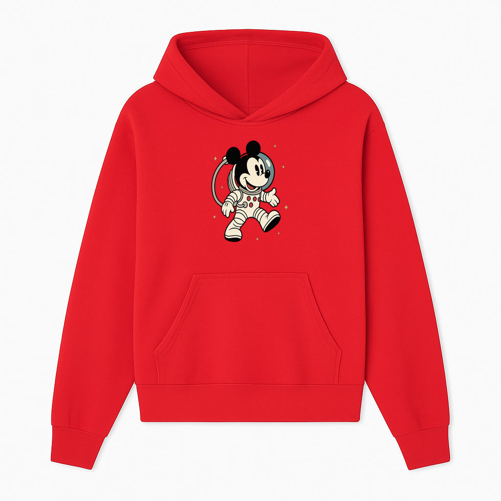 Astronaut Mickey Mouse T-Shirt, Cosmic Disney Apparel, Cute Space Adventure Design, Kid's & Adult Sizes Available - Hoodie 1758273124314.jpg