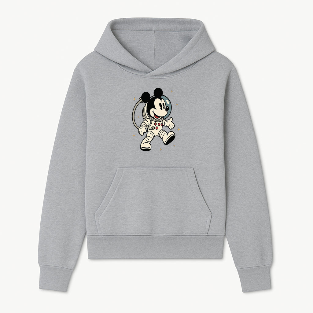 Astronaut Mickey Mouse T-Shirt, Cosmic Disney Apparel, Cute Space Adventure Design, Kid's & Adult Sizes Available - Hoodie 1758273124465.jpg