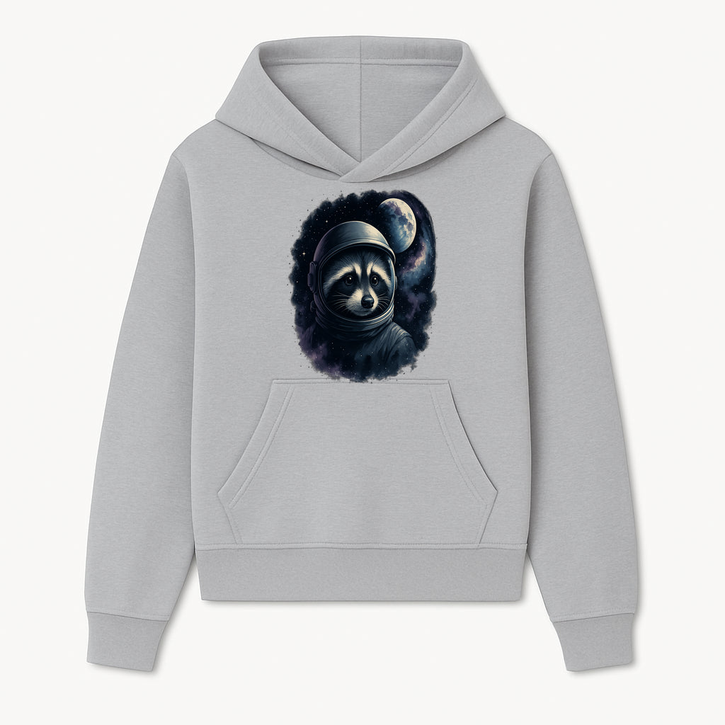 Astronaut Raccoon Illustration | Cosmic Space Art | Cute Space Animal Decor | Galaxy Wall Art | Unique Gift for Animal Lovers - Hoodie 1758273124811.jpg