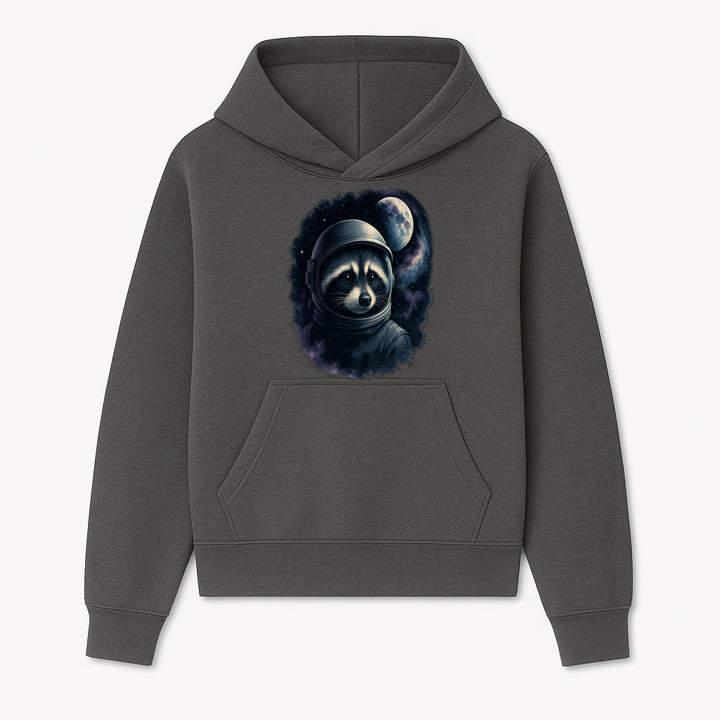 Astronaut Raccoon Illustration | Cosmic Space Art | Cute Space Animal Decor | Galaxy Wall Art | Unique Gift for Animal Lovers - Hoodie 1758273125122.jpg