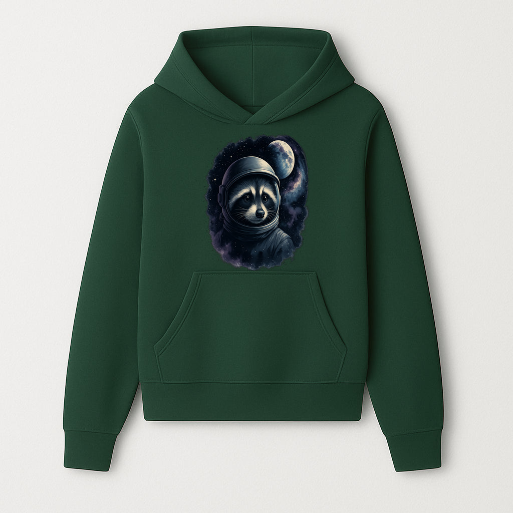 Astronaut Raccoon Illustration | Cosmic Space Art | Cute Space Animal Decor | Galaxy Wall Art | Unique Gift for Animal Lovers - Hoodie 1758273125282.jpg