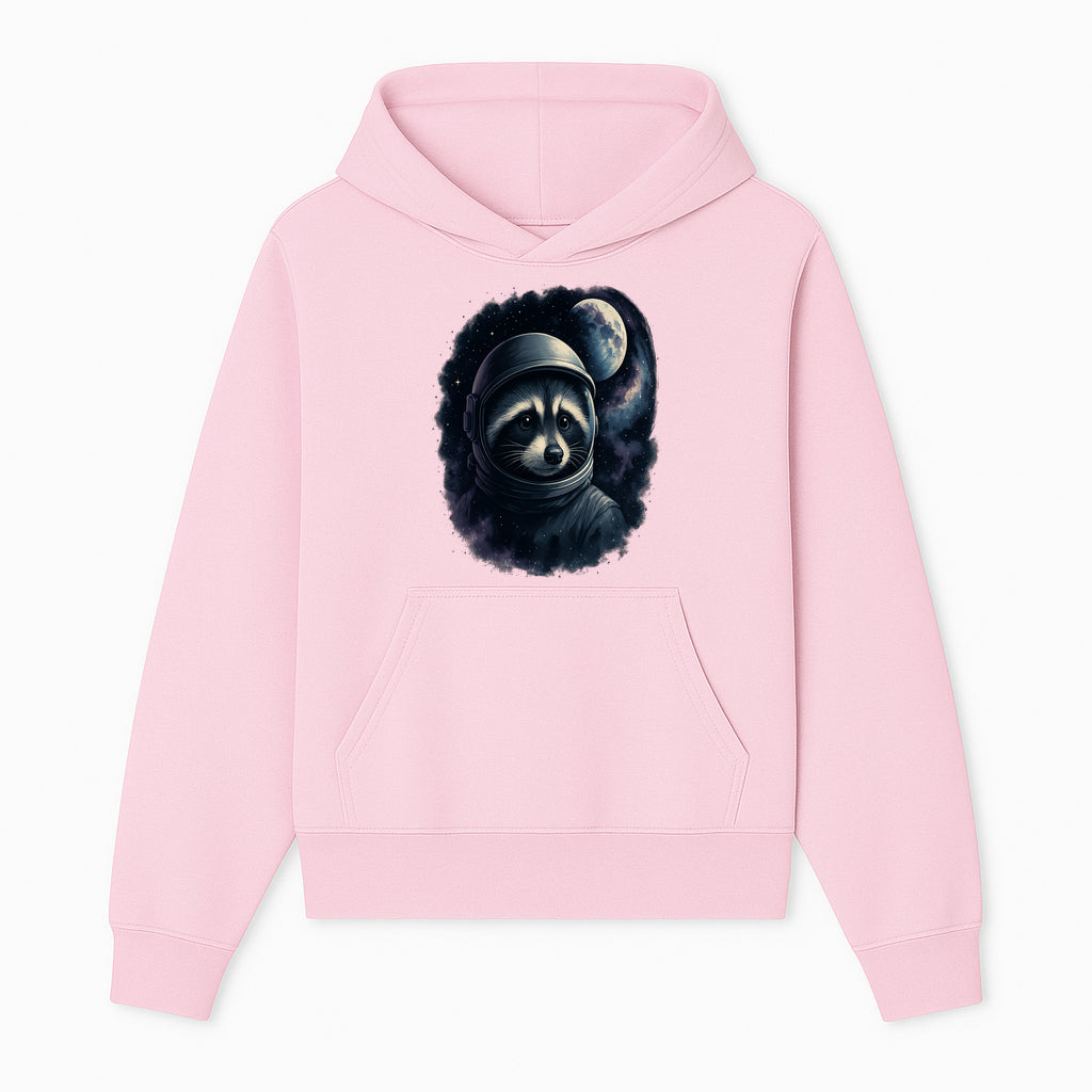 Astronaut Raccoon Illustration | Cosmic Space Art | Cute Space Animal Decor | Galaxy Wall Art | Unique Gift for Animal Lovers - Hoodie 1758273125686.jpg