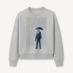 Abstract Astronaut Art Print with Umbrella, Cosmic Rain Theme, Space Decor for Home or Office, Unique Astronaut Wall Artwork - Sweatshirt 1758273126011.jpg