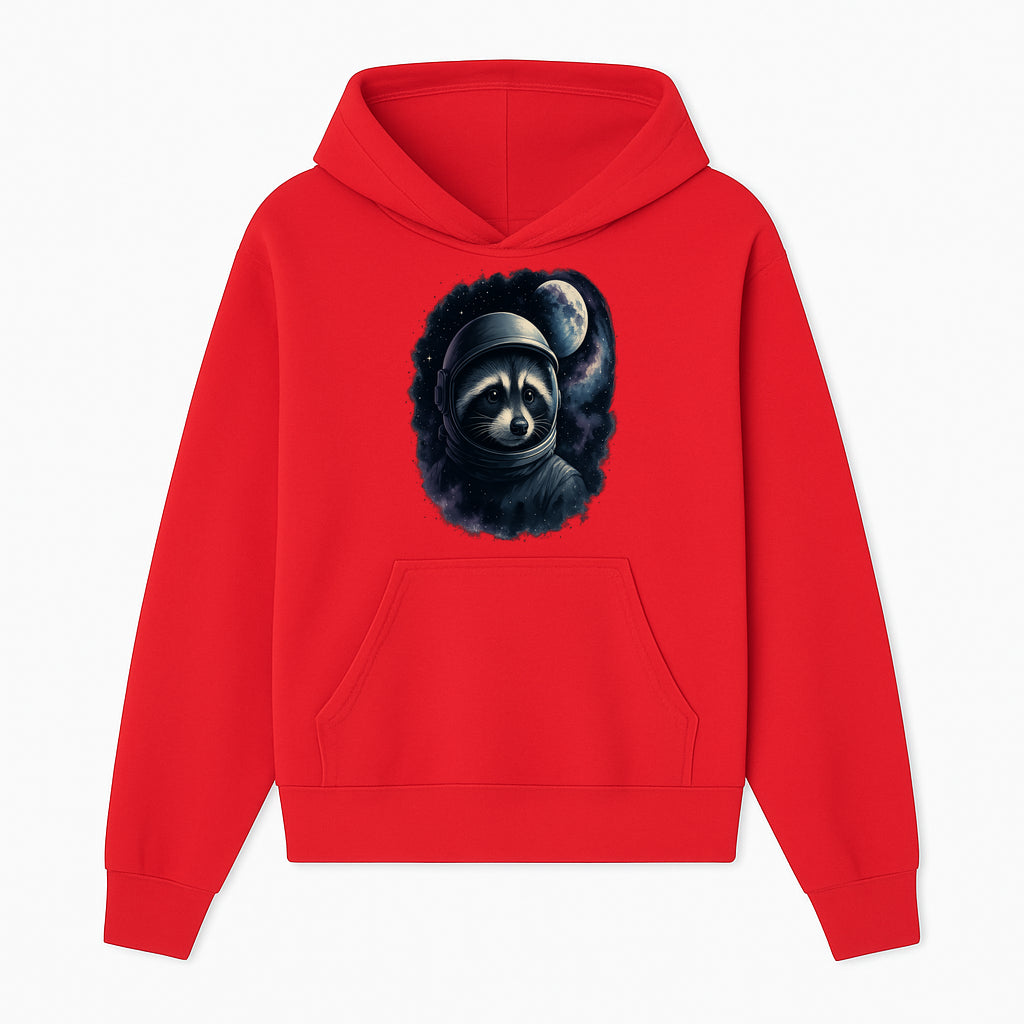 Astronaut Raccoon Illustration | Cosmic Space Art | Cute Space Animal Decor | Galaxy Wall Art | Unique Gift for Animal Lovers - Hoodie 1758273126165.jpg