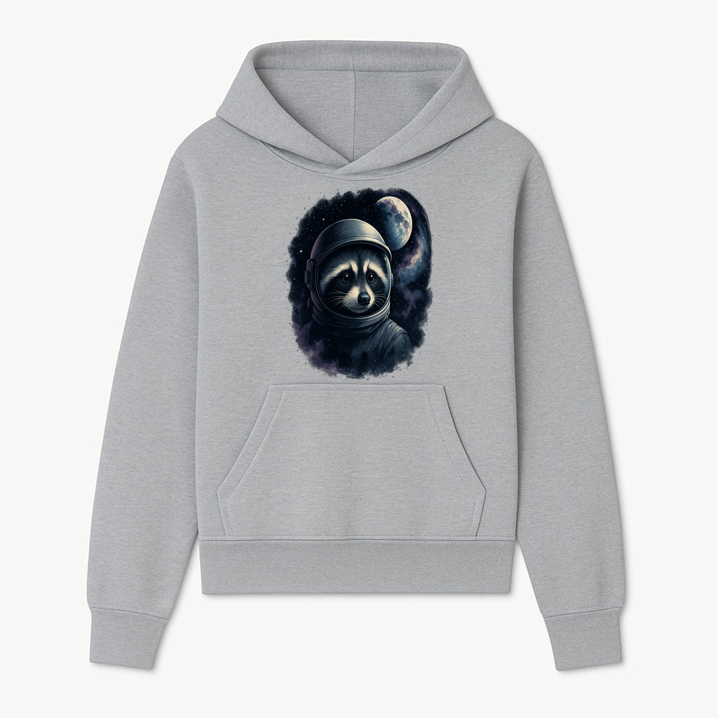 Astronaut Raccoon Illustration | Cosmic Space Art | Cute Space Animal Decor | Galaxy Wall Art | Unique Gift for Animal Lovers - Hoodie 1758273126337.jpg