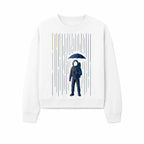 Abstract Astronaut Art Print with Umbrella, Cosmic Rain Theme, Space Decor for Home or Office, Unique Astronaut Wall Artwork - Sweatshirt 1758273127009.jpg