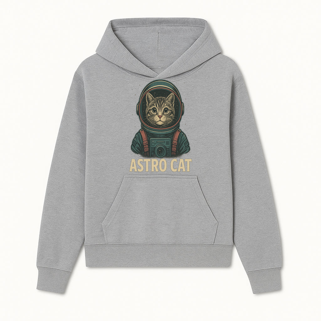 Astro Cat Vintage T-Shirt, Space Cat Astronaut Graphic Tee, Cosmic Pet Lover Apparel, Gift for Cat Lovers, Unique Cat Design - Hoodie 1758273131849.jpg