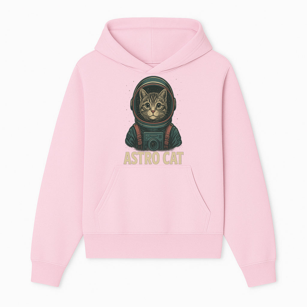 Astro Cat Vintage T-Shirt, Space Cat Astronaut Graphic Tee, Cosmic Pet Lover Apparel, Gift for Cat Lovers, Unique Cat Design - Hoodie 1758273132188.jpg
