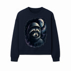 Astronaut Raccoon Illustration | Cosmic Space Art | Cute Space Animal Decor | Galaxy Wall Art | Unique Gift for Animal Lovers - Sweatshirt 1758273132342.jpg