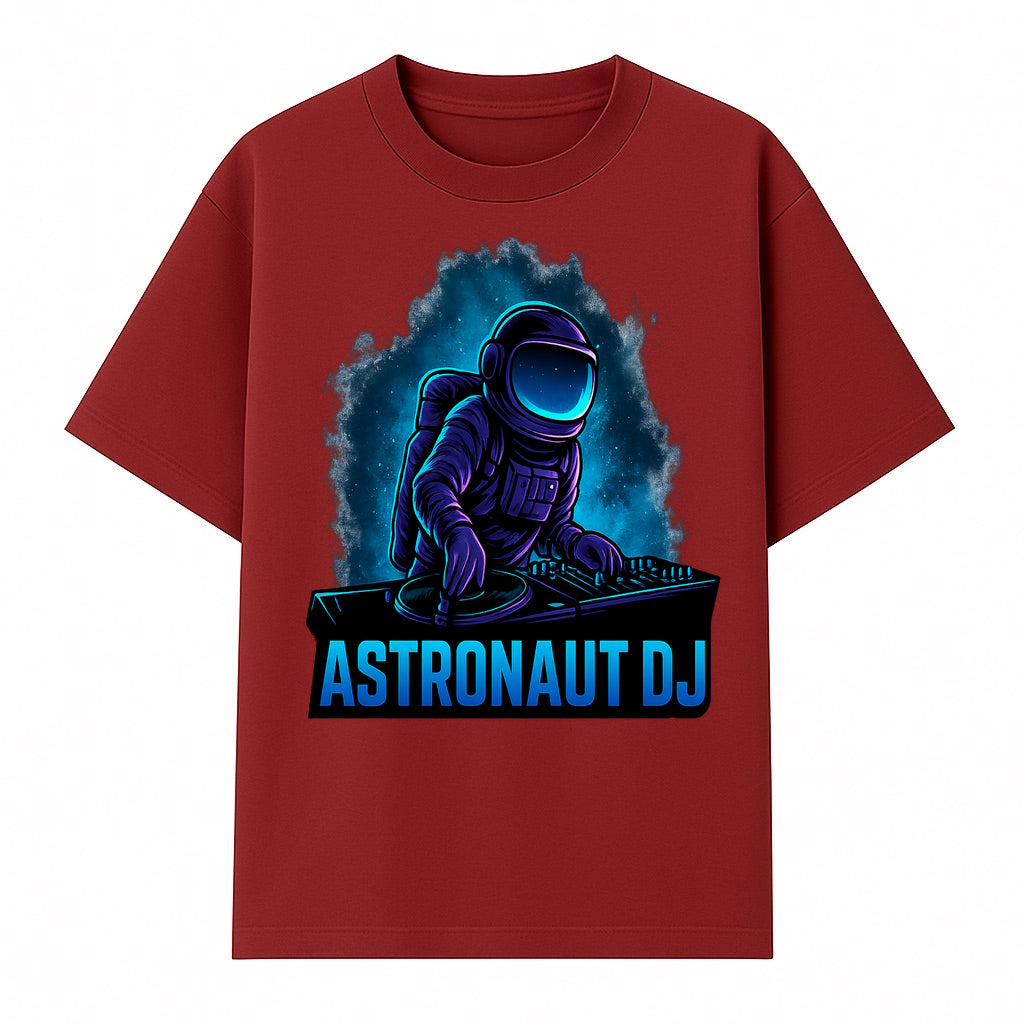 Astronaut DJ Graphic Tee | Space Music Lover T-Shirt | Cool DJ Design | Cosmic Dance Party Apparel | Unisex Casual Wear - T-shirt 1758273132471.jpg