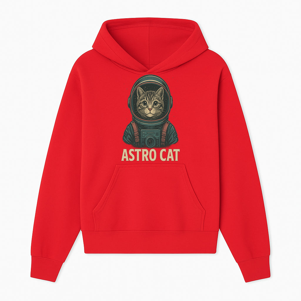 Astro Cat Vintage T-Shirt, Space Cat Astronaut Graphic Tee, Cosmic Pet Lover Apparel, Gift for Cat Lovers, Unique Cat Design - Hoodie 1758273132603.jpg