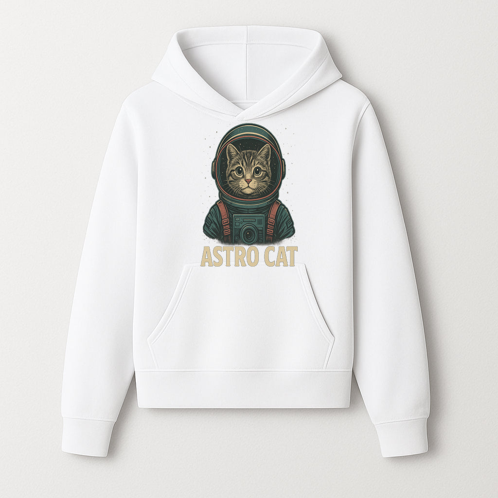 Astro Cat Vintage T-Shirt, Space Cat Astronaut Graphic Tee, Cosmic Pet Lover Apparel, Gift for Cat Lovers, Unique Cat Design - Hoodie 1758273132933.jpg