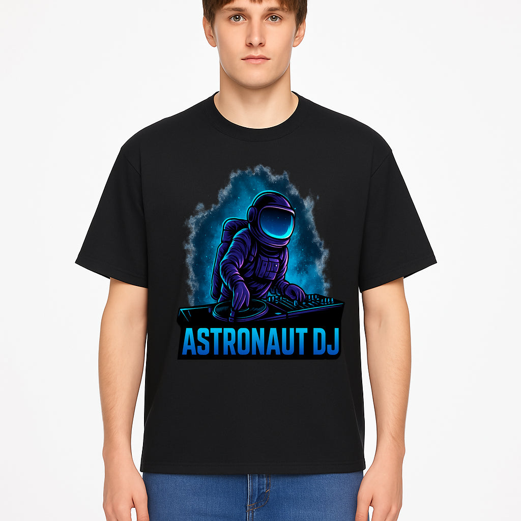 Astronaut DJ Graphic Tee | Space Music Lover T-Shirt | Cool DJ Design | Cosmic Dance Party Apparel | Unisex Casual Wear - T-shirt 1758273134216.jpg