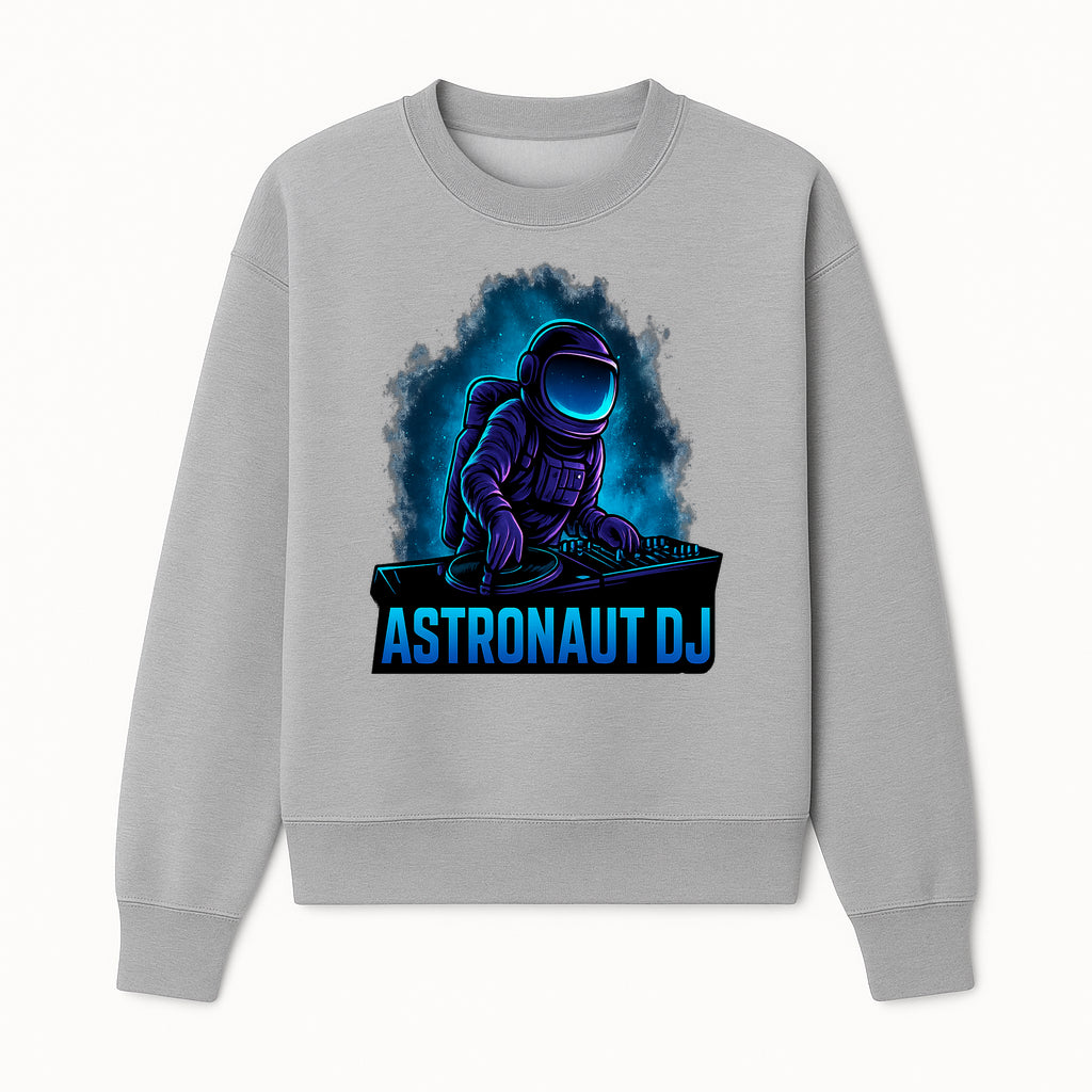 Astronaut DJ Graphic Tee | Space Music Lover T-Shirt | Cool DJ Design | Cosmic Dance Party Apparel | Unisex Casual Wear - Sweatshirt 1758273134494.jpg