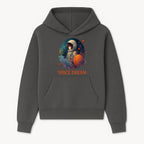 Astronaut Girl Space Dream Art Print, Whimsical Cosmic Illustration, Kids Room Decor, Children s Wall Art, Fantasy Space Theme - Hoodie 1758273134665.jpg