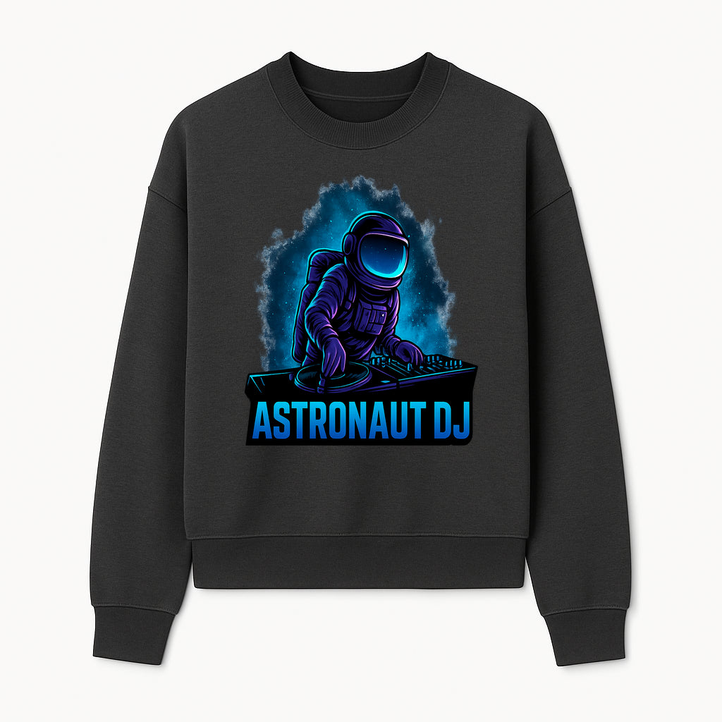 Astronaut DJ Graphic Tee | Space Music Lover T-Shirt | Cool DJ Design | Cosmic Dance Party Apparel | Unisex Casual Wear - Sweatshirt 1758273134800.jpg