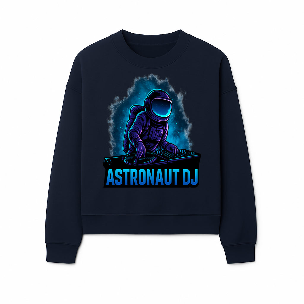 Astronaut DJ Graphic Tee | Space Music Lover T-Shirt | Cool DJ Design | Cosmic Dance Party Apparel | Unisex Casual Wear - Sweatshirt 1758273135826.jpg