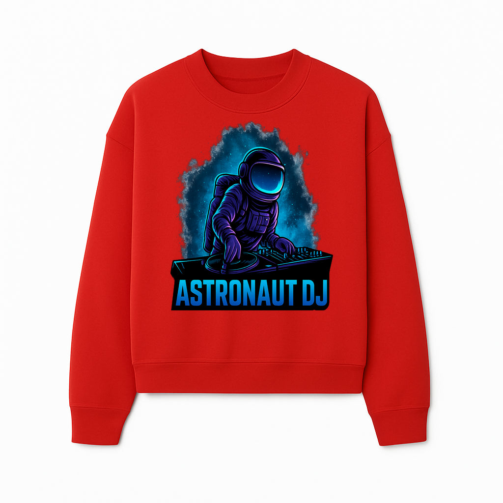 Astronaut DJ Graphic Tee | Space Music Lover T-Shirt | Cool DJ Design | Cosmic Dance Party Apparel | Unisex Casual Wear - Sweatshirt 1758273135957.jpg