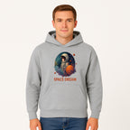 Astronaut Girl Space Dream Art Print, Whimsical Cosmic Illustration, Kids Room Decor, Children s Wall Art, Fantasy Space Theme - Hoodie 1758273137209.jpg