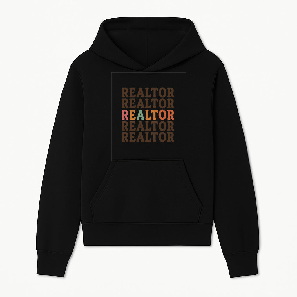 Bold Realtor Typography Wall Art Print - Modern Home Decor for Real Estate Agents, Office or Living Space - Hoodie 1758332994442.jpg
