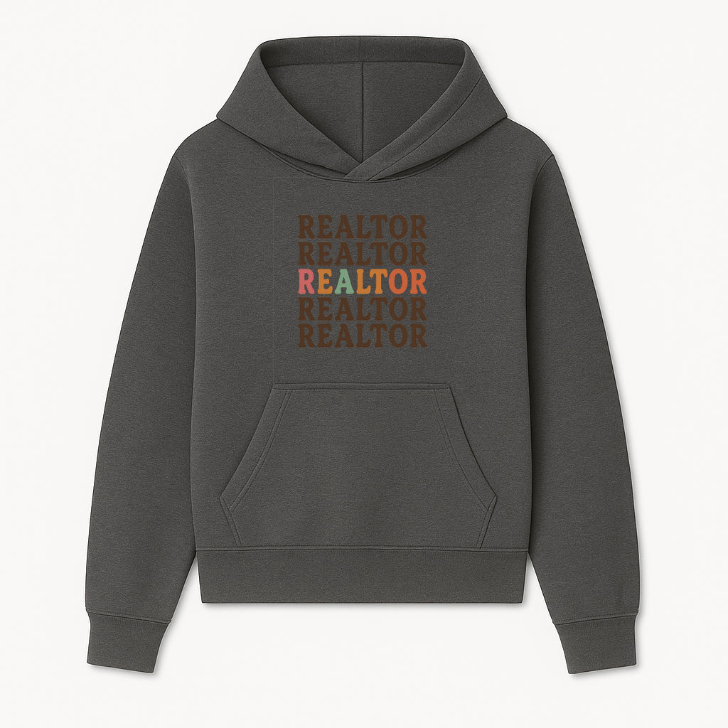 Bold Realtor Typography Wall Art Print - Modern Home Decor for Real Estate Agents, Office or Living Space - Hoodie 1758332994585.jpg
