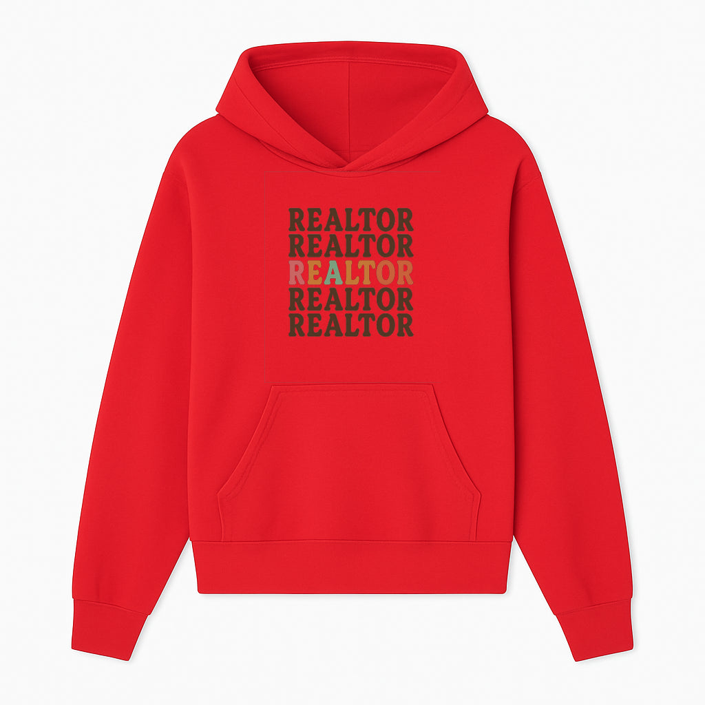 Bold Realtor Typography Wall Art Print - Modern Home Decor for Real Estate Agents, Office or Living Space - Hoodie 1758332995689.jpg