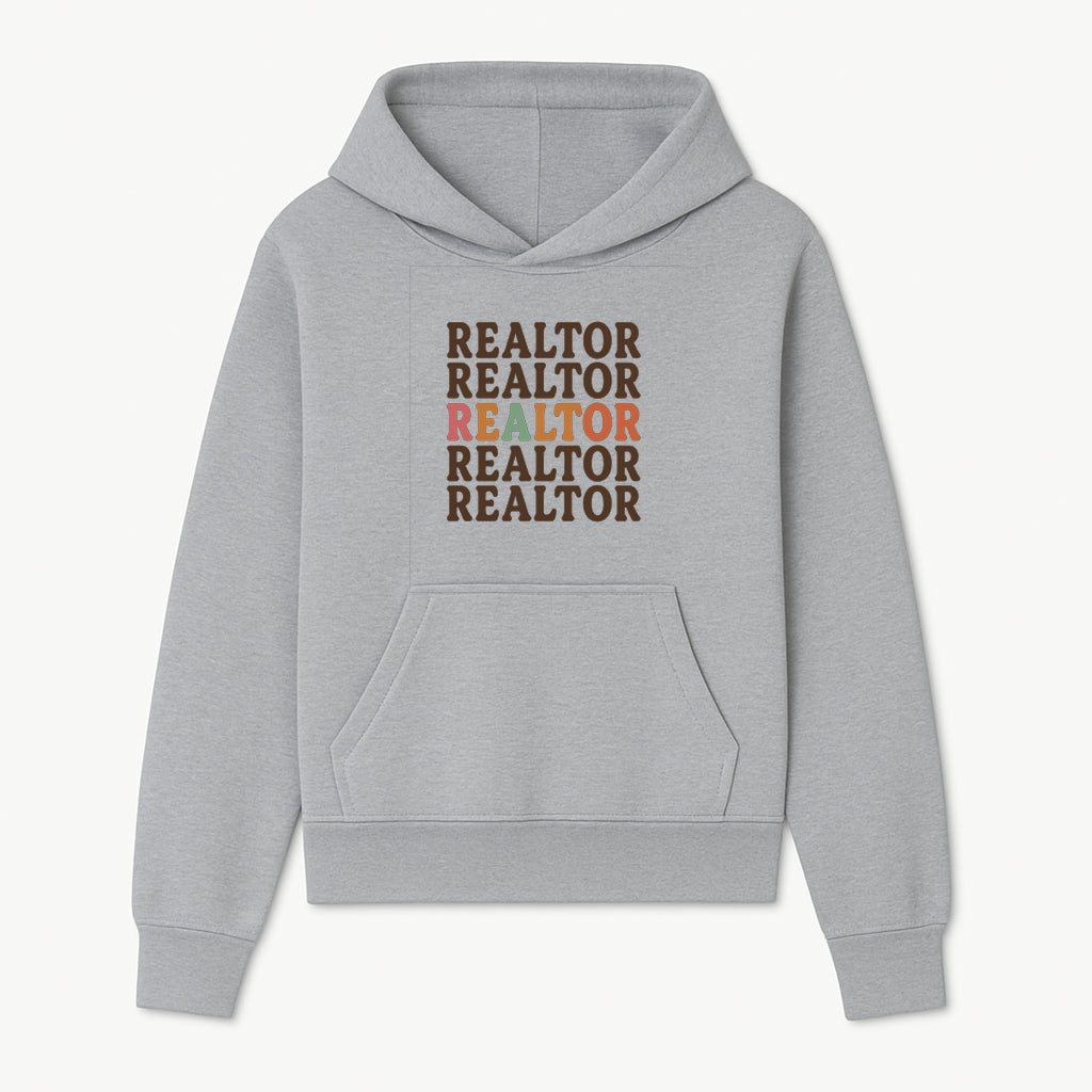 Bold Realtor Typography Wall Art Print - Modern Home Decor for Real Estate Agents, Office or Living Space - Hoodie 1758332995822.jpg