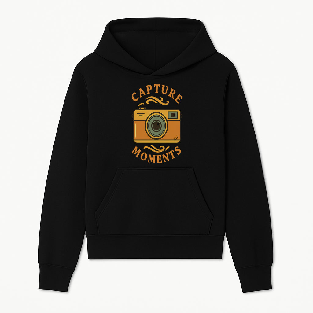 Capture Moments Vintage Camera Print | Photography Art Decor for Home, Office, or Studio | Retro Wall Art Gift - Hoodie 1758334992485.jpg