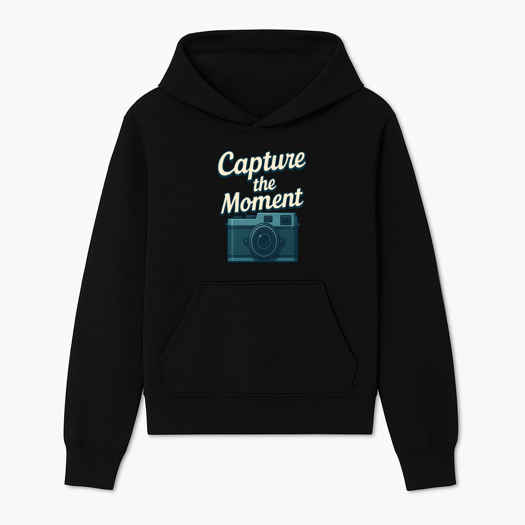 Capture the Moment Photography Print | Vintage Camera Wall Art | Home Decor for Photographers | Inspirational Quote Poster - Hoodie 1758334992938.jpg