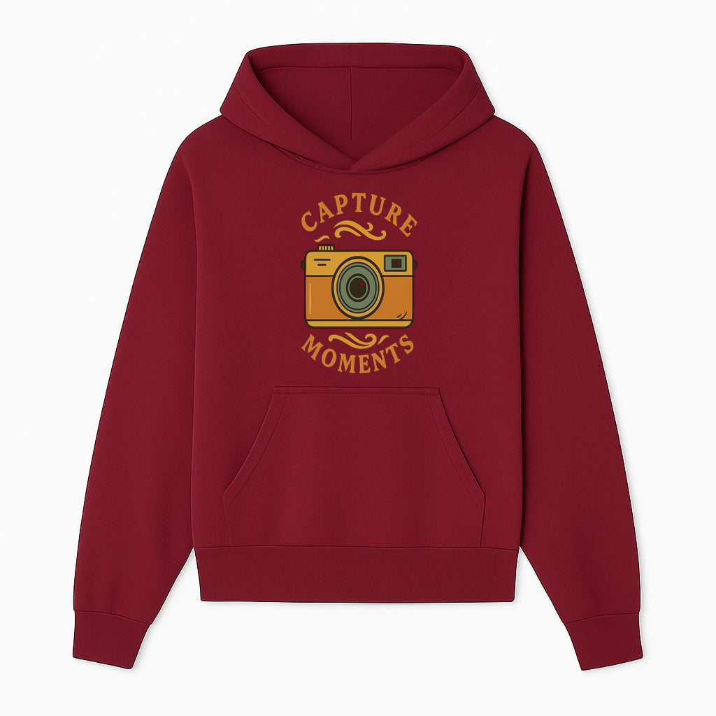 Capture Moments Vintage Camera Print | Photography Art Decor for Home, Office, or Studio | Retro Wall Art Gift - Hoodie 1758334993474.jpg