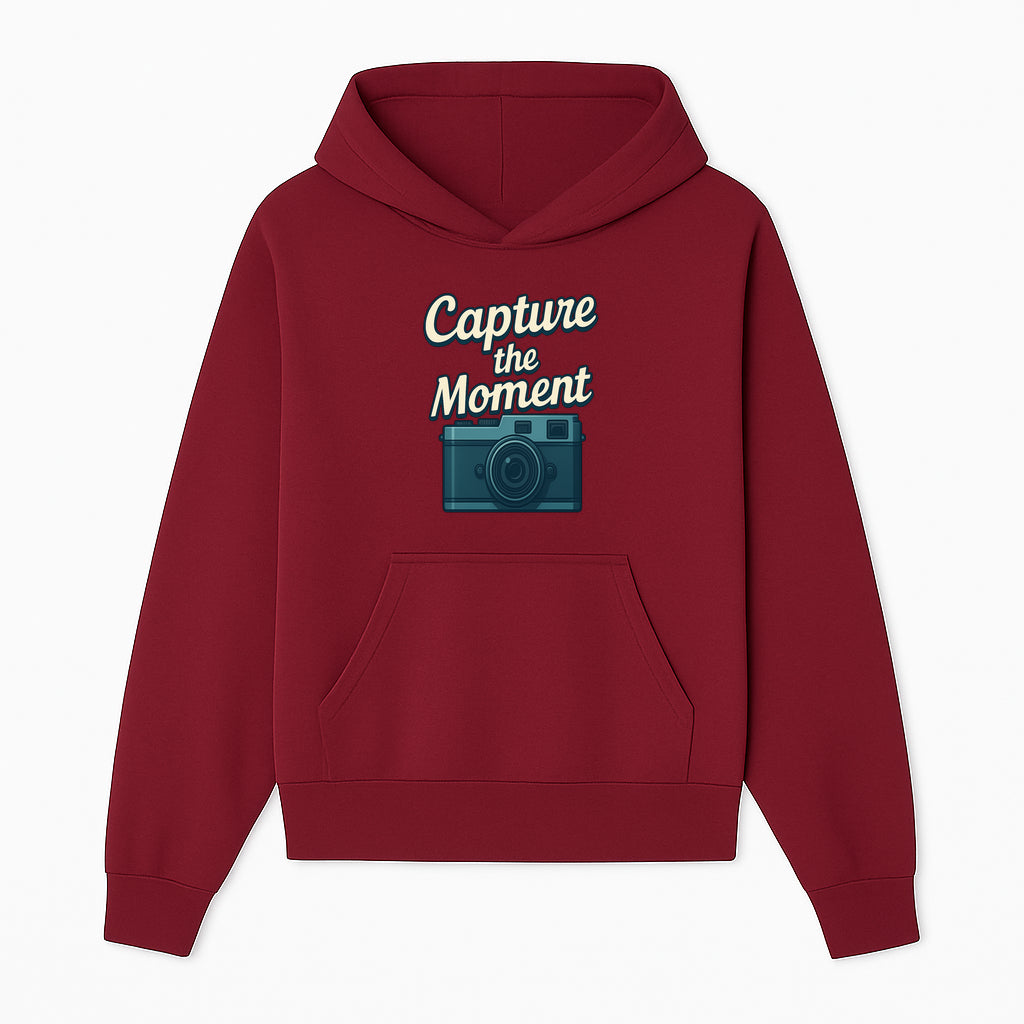 Capture the Moment Photography Print | Vintage Camera Wall Art | Home Decor for Photographers | Inspirational Quote Poster - Hoodie 1758334993838.jpg