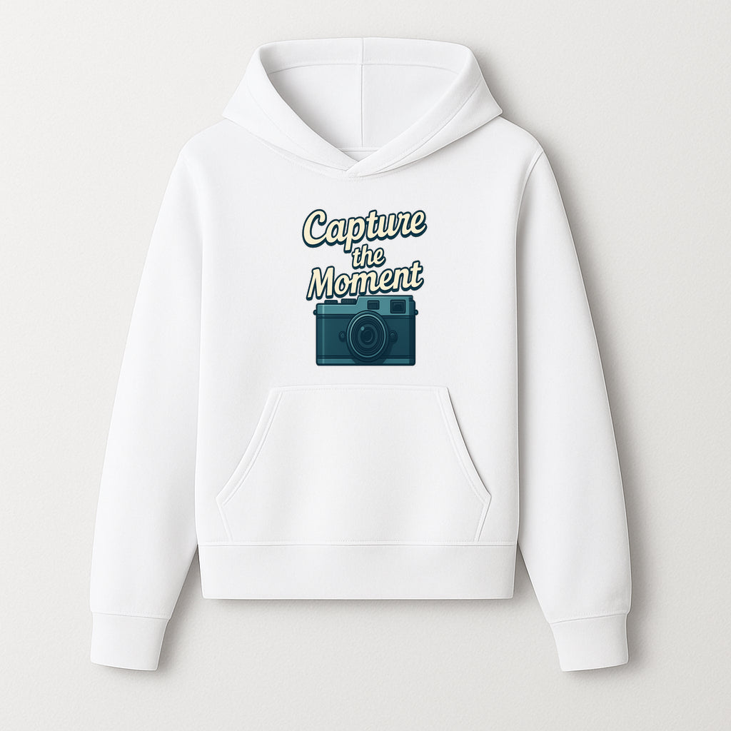 Capture the Moment Photography Print | Vintage Camera Wall Art | Home Decor for Photographers | Inspirational Quote Poster - Hoodie 1758334994387.jpg